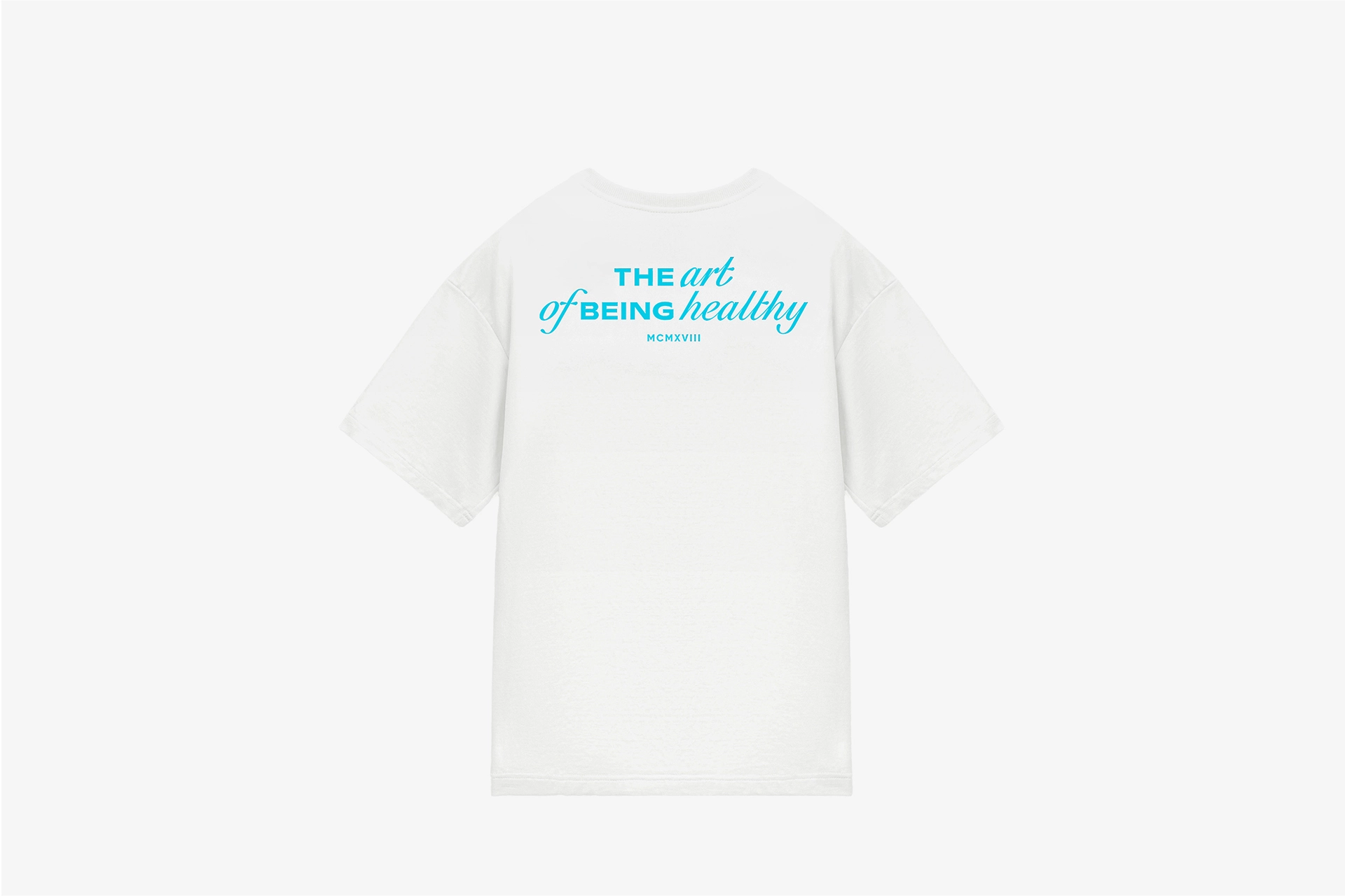 Oversize marškinėliai, pieno spalvos